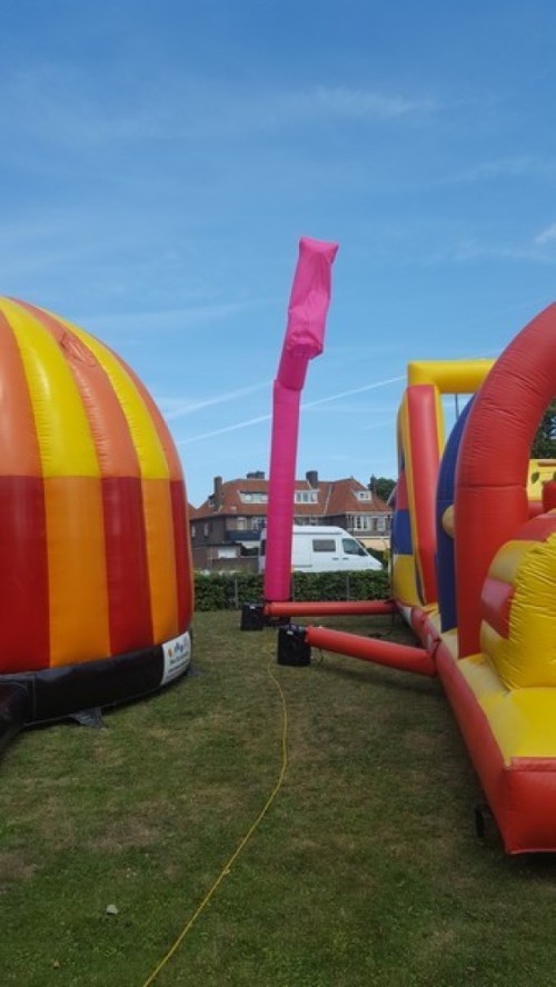 Skytube fluor roze 8m